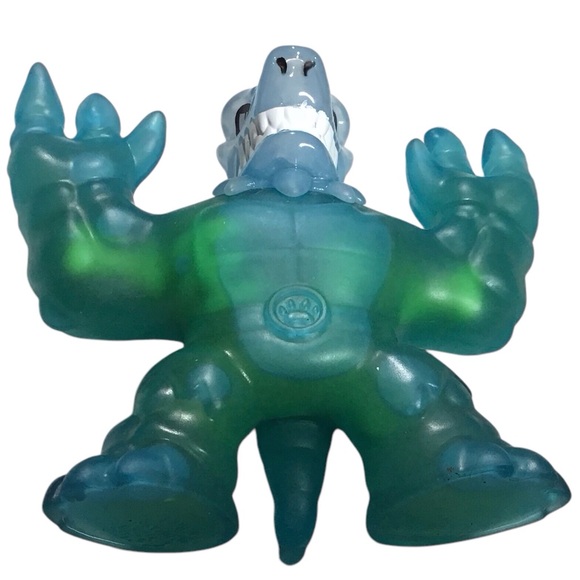 Heros Goo Jit Zu X Ray Dinosaur Moose Blue Green Action Figure - Picture 14 of 14